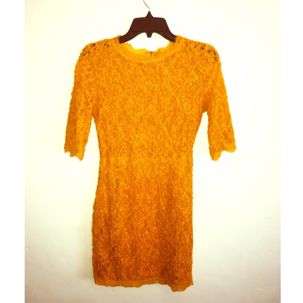 Lace Marigold Banjul Dress